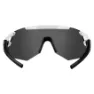 Force Arcade Polarisierte Sonnenbrille, White / black, Grey Mirror/CAT0-3