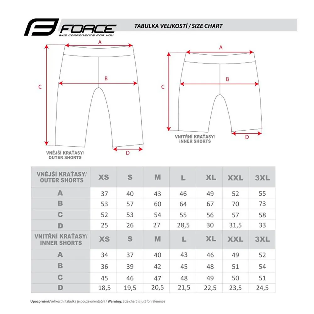 Force Blade Mtb Kurze Hose Force Blade Mtb Kurze Hose