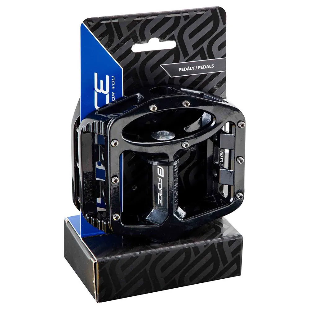 Force Bmx Magnesium Pedale, Black, One Size Force Bmx Magnesium Pedale, Black, One Size