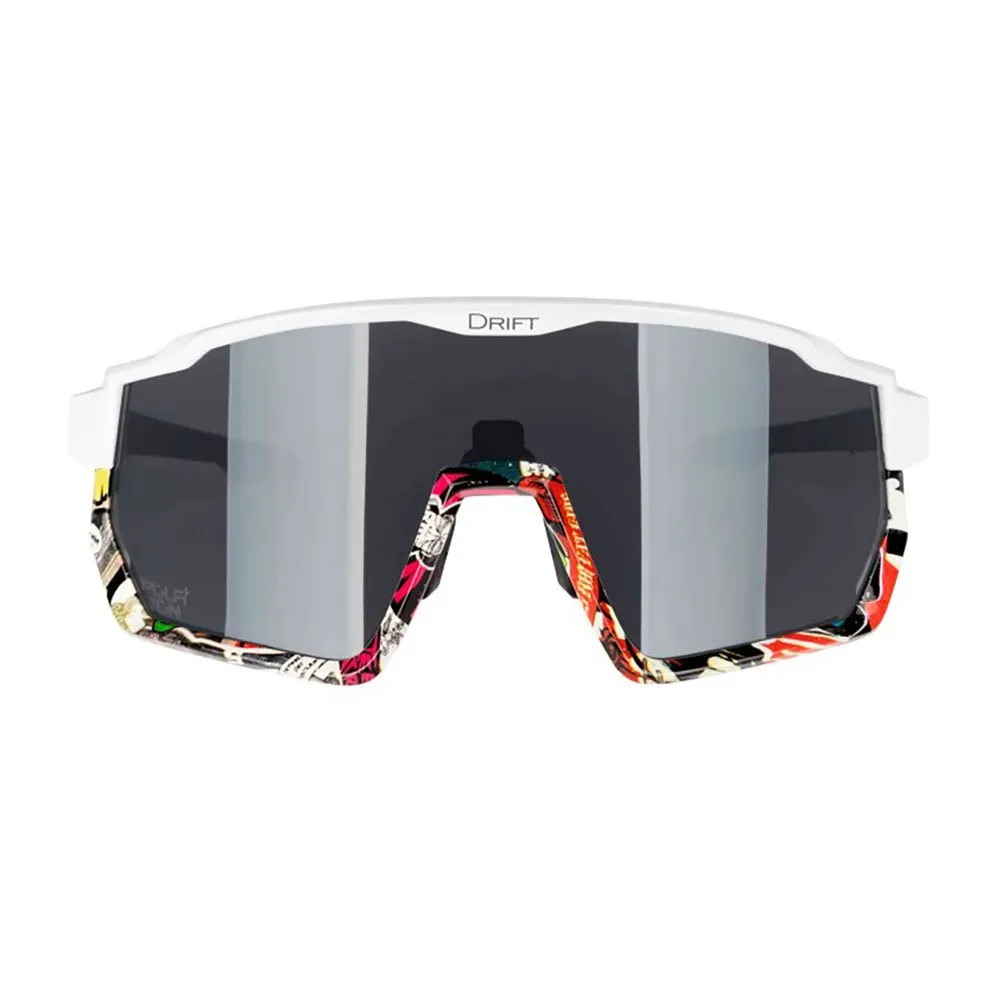 Force Drift Polarisierte Sonnenbrille, White / vivid, Black/CAT3 Force Drift Polarisierte Sonnenbrille, White / vivid, Black/CAT3