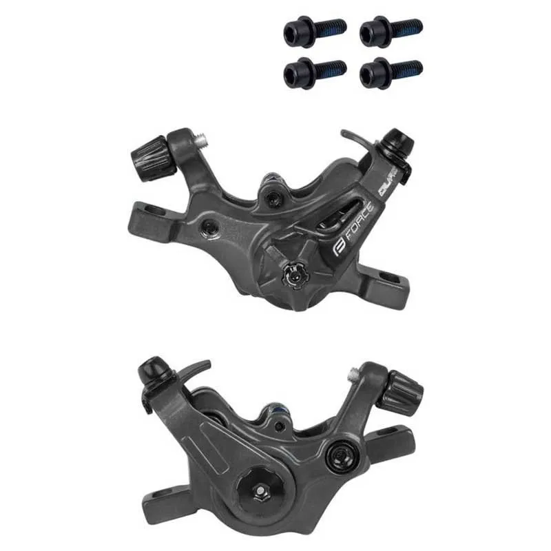 Force Dual Mtb Scheibenbremssattel, Black, One Size Force Dual Mtb Scheibenbremssattel, Black, One Size