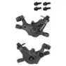 Force Dual Mtb Scheibenbremssattel, Black, One Size