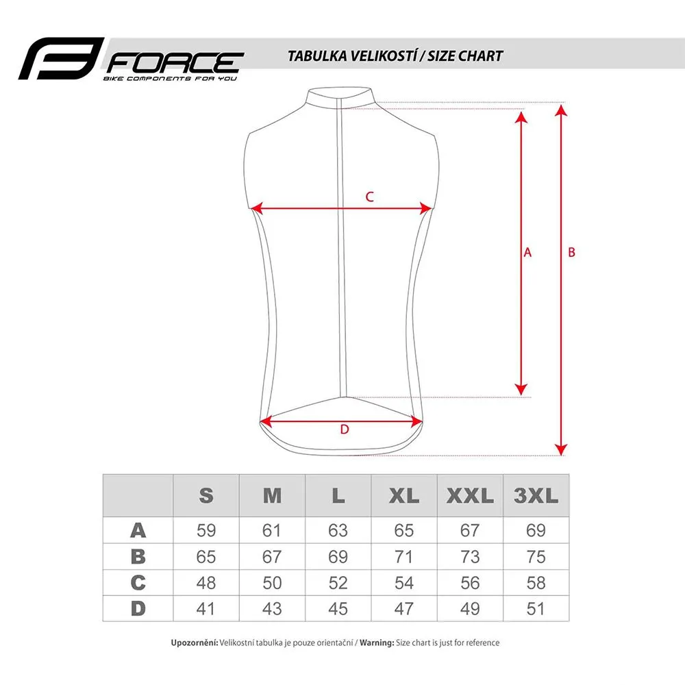 Force Flash Reflective Weste Force Flash Reflective Weste