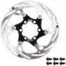 Force Floating 6b Bremsscheibe, Silver, 140mm