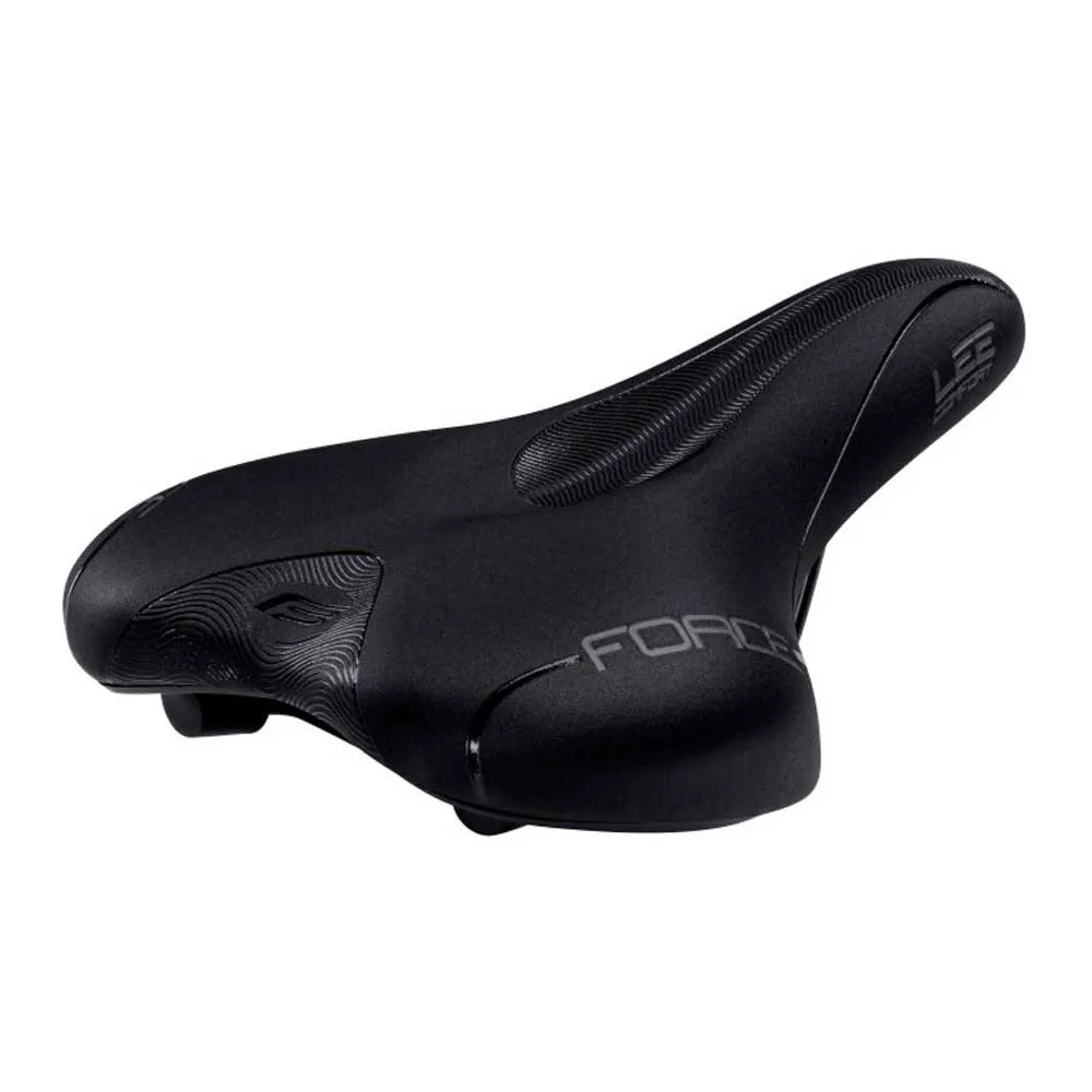 Force Lee Confort Sport Sattel, Black, 170mm Force Lee Confort Sport Sattel, Black, 170mm
