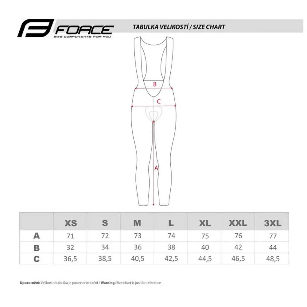 Force Reflex Line Lange Trägerhose Force Reflex Line Lange Trägerhose