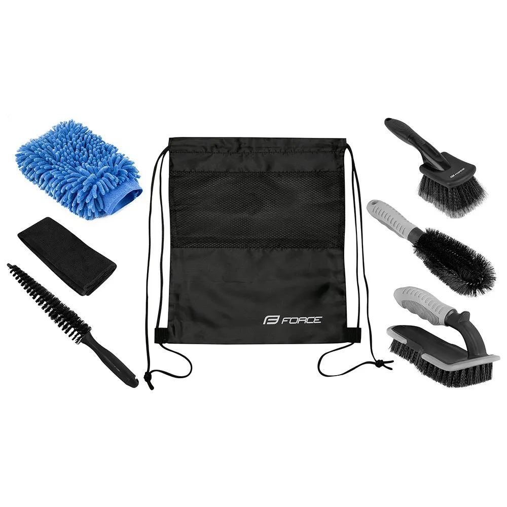Force Reinigungsset 6 Einheiten, Black, One Size Force Reinigungsset 6 Einheiten, Black, One Size
