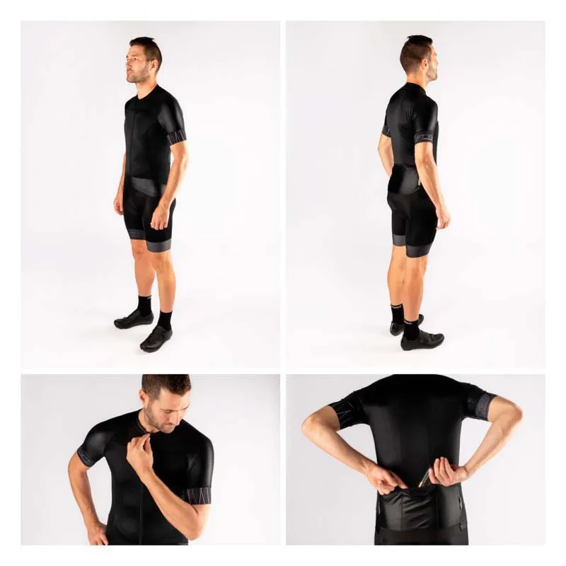 Force Shine Kurzarm-radtrikot, Black Force Shine Kurzarm-radtrikot, Black