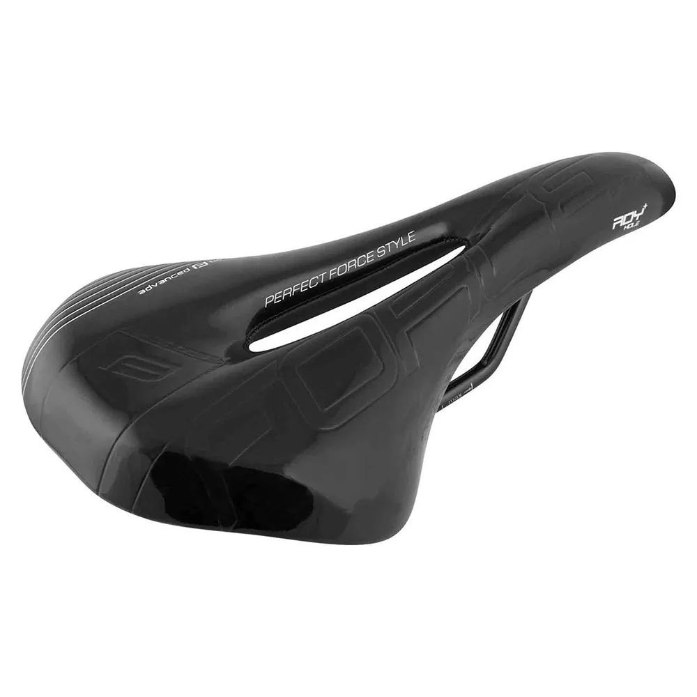 Force Sport Hole Roy+ Sattel, Black, 140mm Force Sport Hole Roy+ Sattel, Black, 140mm