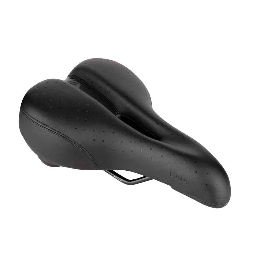 Force Tourist Elastomer Luna Sattel, Black, 175mm Force Tourist Elastomer Luna Sattel, Black, 175mm