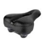 Force Tourist Elastomer Luna Sattel, Black, 175mm