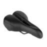 Force Tourist Elastomer Luna Sattel, Black, 175mm