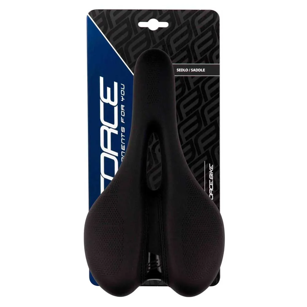 Force Tourist Zak Sattel, Black, 155mm Force Tourist Zak Sattel, Black, 155mm
