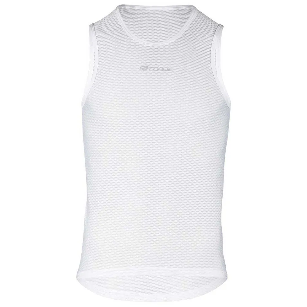 Force Vent Ärmelloses Baselayer, White Force Vent Ärmelloses Baselayer, White