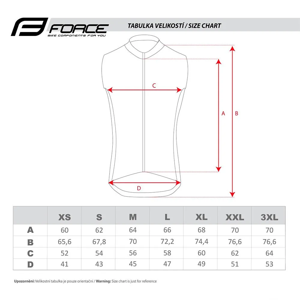 Force Windproof Weste, Yellow Force Windproof Weste, Yellow