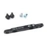 Formula Flatmount Scheibenbrems-bremssattel-adapter, Black, 140-160mm