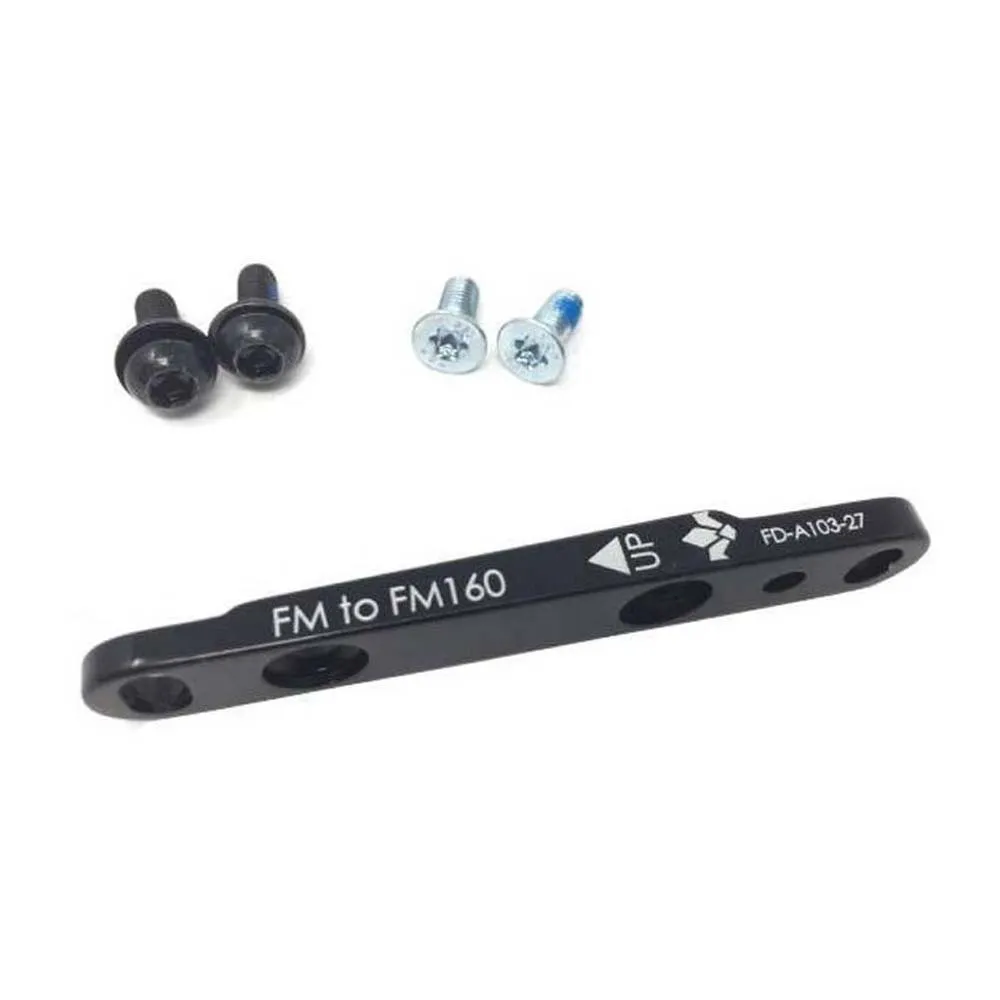 Formula Flatmount Scheibenbrems-bremssattel-adapter, Black, 140-160mm Formula Flatmount Scheibenbrems-bremssattel-adapter, Black, 140-160mm