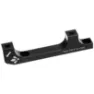 Formula Post Mount 6 Inches 220 Mm Scheibenbrems-bremssattel-adapter, Black, One Size