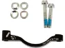 Formula Scheibenbremsadapter für 180 mm Scheibe, Schwarz