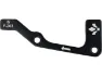 Formula Scheibenbremsadapter für 203 mm Scheibe, Schwarz
