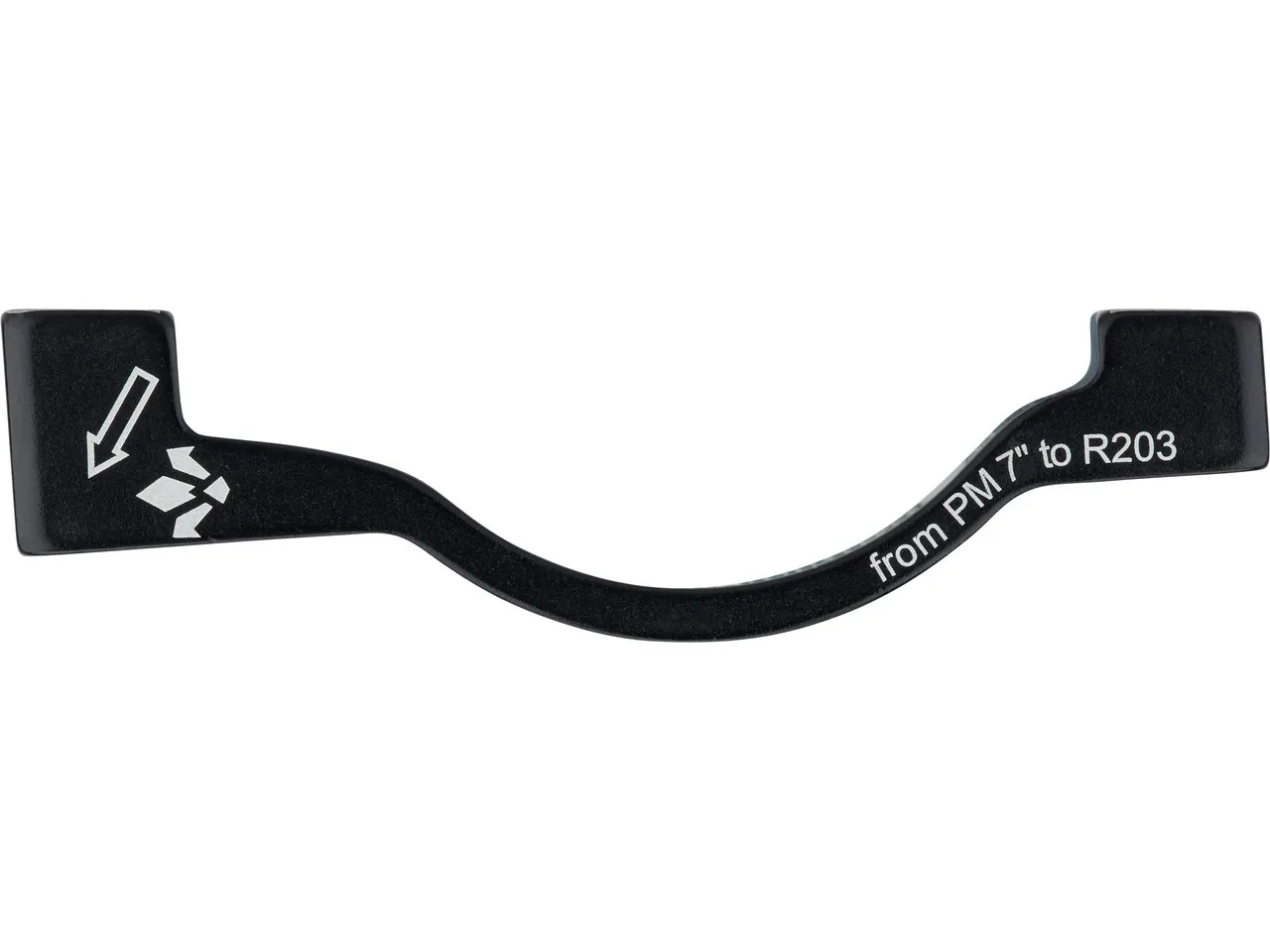 Formula Scheibenbremsadapter für 203 mm Scheibe, Schwarz Formula Scheibenbremsadapter für 203 mm Scheibe, Schwarz
