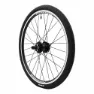 FORWARD Hinterrad mit Reifen joyride v2 exp 20" x 1-3/8 Unisex, schwarz, TU