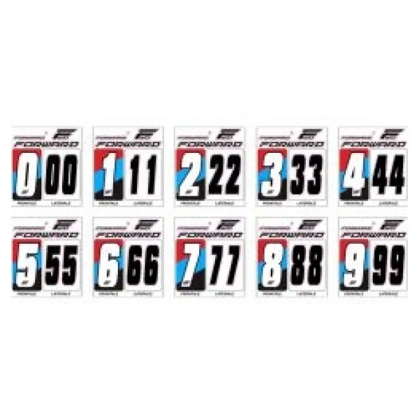 FORWARD Nummernschild-Kit 6 Unisex