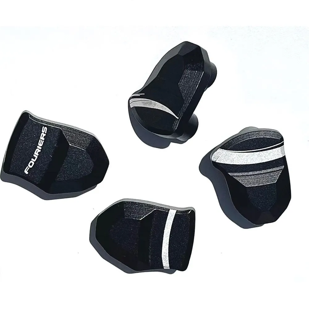 Fouriers E1 M9000 Ovales Kettenblatt, Black, 36t