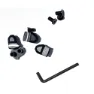 Fouriers E1 M9000 Ovales Kettenblatt, Black, 36t