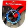 Fouriers Symmetric 96 Bcd Kettenblatt, Blue, 34t