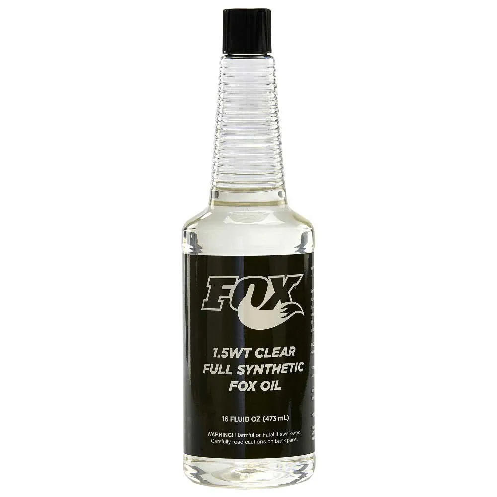 FOX 1.5wt Red Line Federungsöl 473ml, Transparent, One Size FOX 1.5wt Red Line Federungsöl 473ml, Transparent, One Size