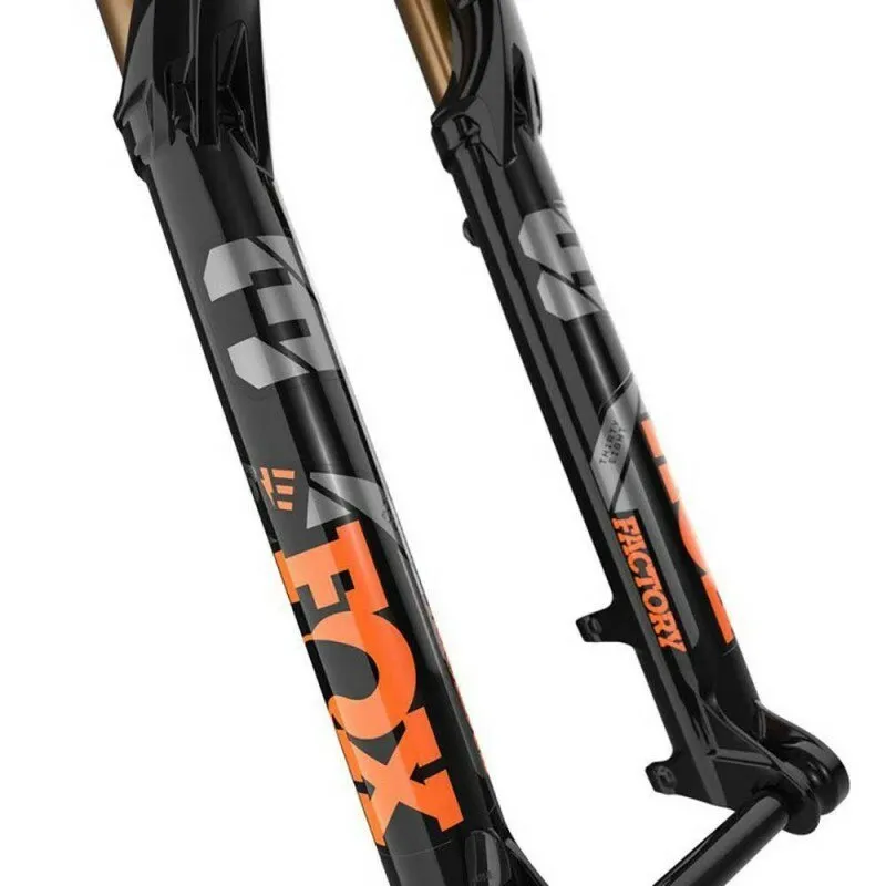 FOX 32 Float Ax 700c Factory 50 Fit4 3pos-adj Kabolt 12x100 2022 Conical Mtb-gabel, Noir / doré, 28"-700C, 50mm