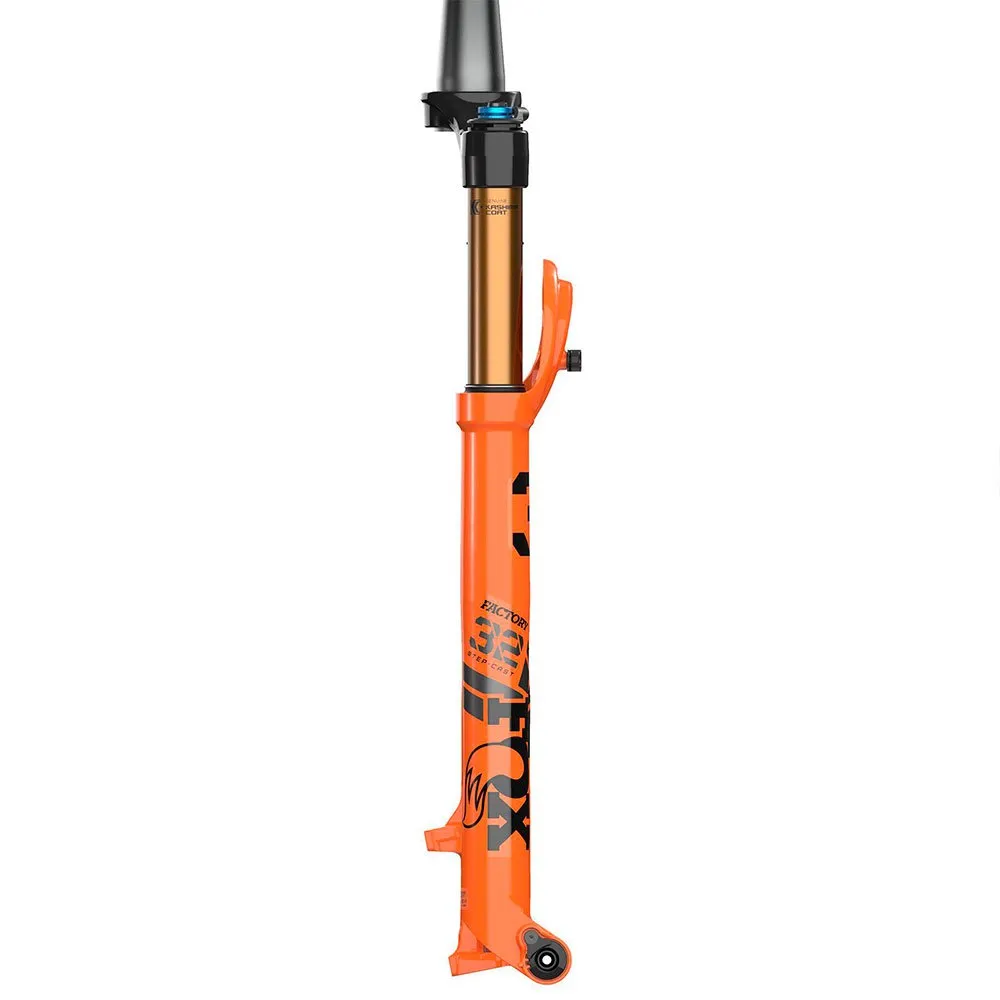 FOX 32 Sc Kashima Factory Series Fit4 Remote Ptl Boost 15x110 Mm 51 Offset Mtb-gabel, Orange, 29", 100mm FOX 32 Sc Kashima Factory Series Fit4 Remote Ptl Boost 15x110 Mm 51 Offset Mtb-gabel, Orange, 29", 100mm