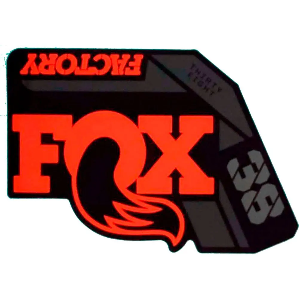 FOX 38 F-s 2021 Aufkleber, Orange, One Size FOX 38 F-s 2021 Aufkleber, Orange, One Size