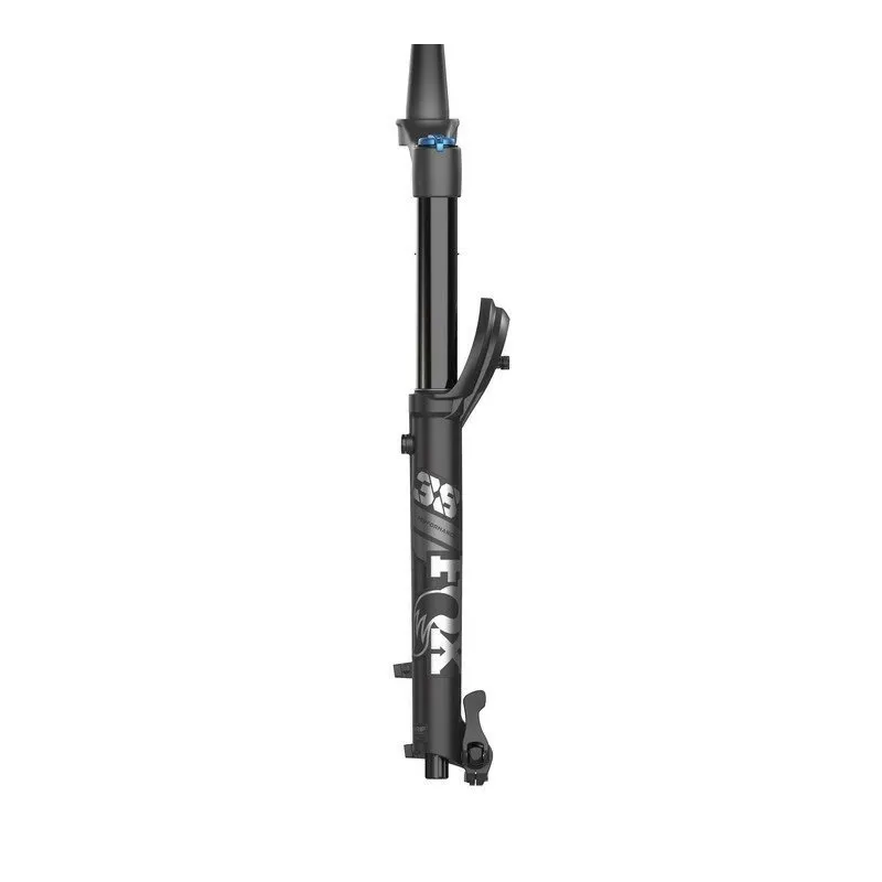 FOX 38 Float 29´´ Performance 170 Grip 3pos Kabolt-x 110 Boost 2022 Conical Mtb-gabel, Noir / gris / bleu, 44mm FOX 38 Float 29´´ Performance 170 Grip 3pos Kabolt-x 110 Boost 2022 Conical Mtb-gabel, Noir / gris / bleu, 44mm