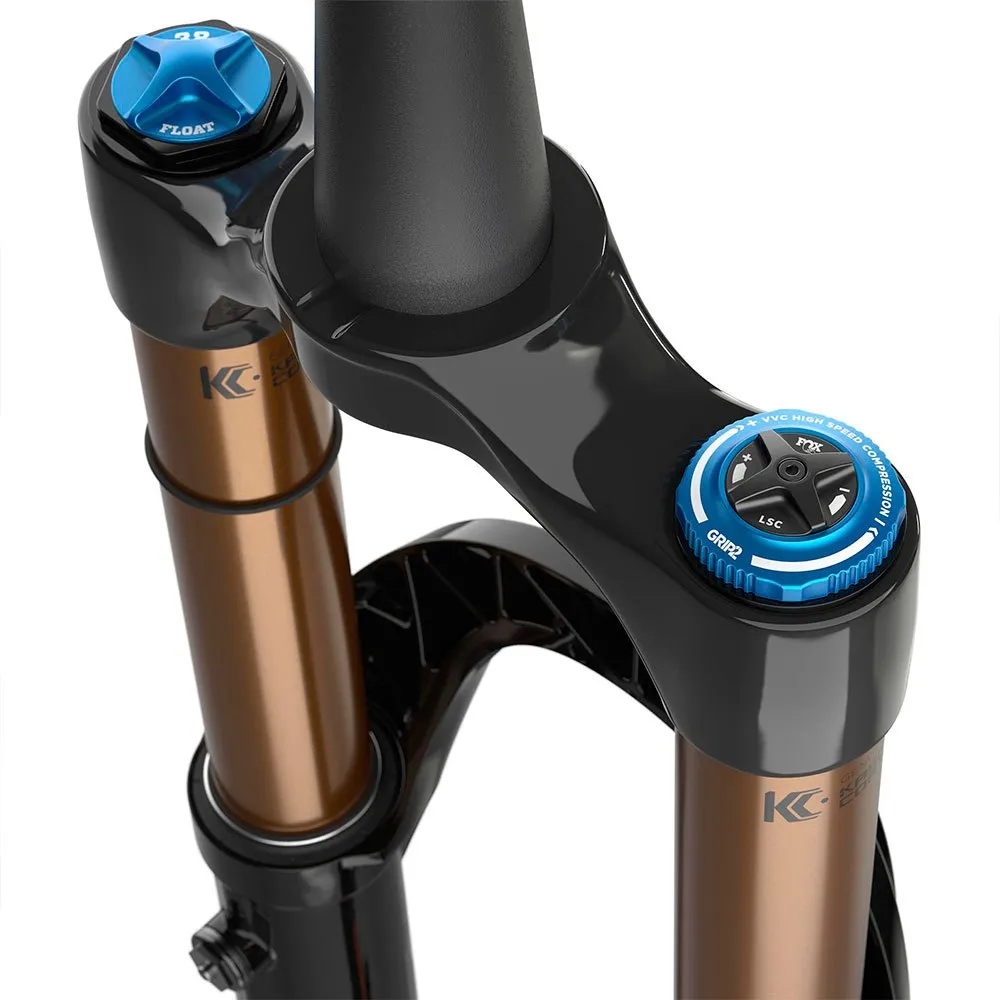 FOX 38 Kashima Factory Series E-bike Grip 2 Boost Qr 15x110 Mm 44 Offset Mtb-gabel, Black, 27.5" - 650B, 170mm FOX 38 Kashima Factory Series E-bike Grip 2 Boost Qr 15x110 Mm 44 Offset Mtb-gabel, Black, 27.5" - 650B, 170mm