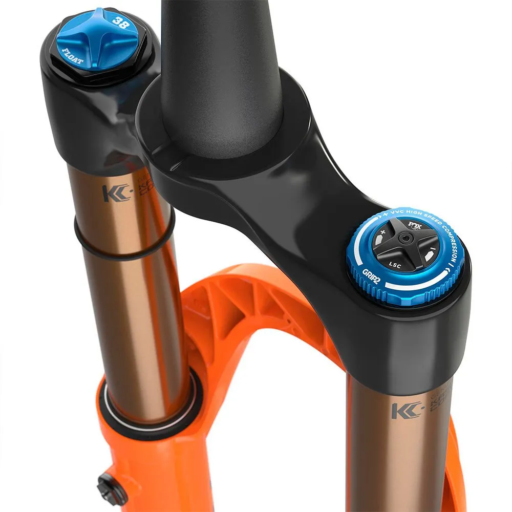 FOX 38 Kashima Factory Series Grip 2 Boost Qr 15x110 Mm 44 Offset Mtb-gabel FOX 38 Kashima Factory Series Grip 2 Boost Qr 15x110 Mm 44 Offset Mtb-gabel