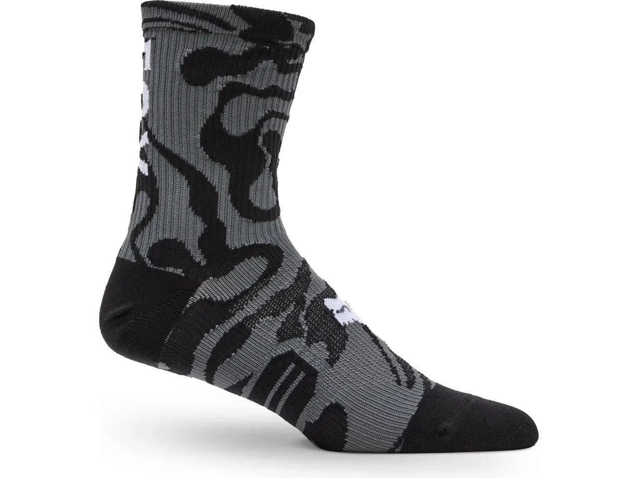FOX 6" Ranger Socken, Grau/schwarz