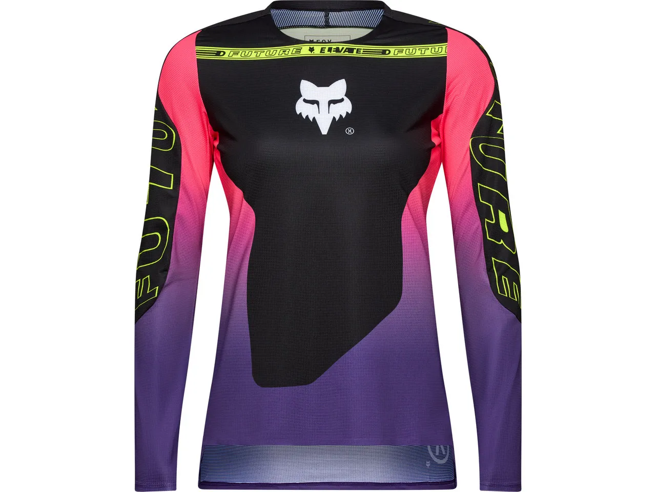 FOX Damen Flexair Elevated L/S Trikot, Schwarz FOX Damen Flexair Elevated L/S Trikot, Schwarz