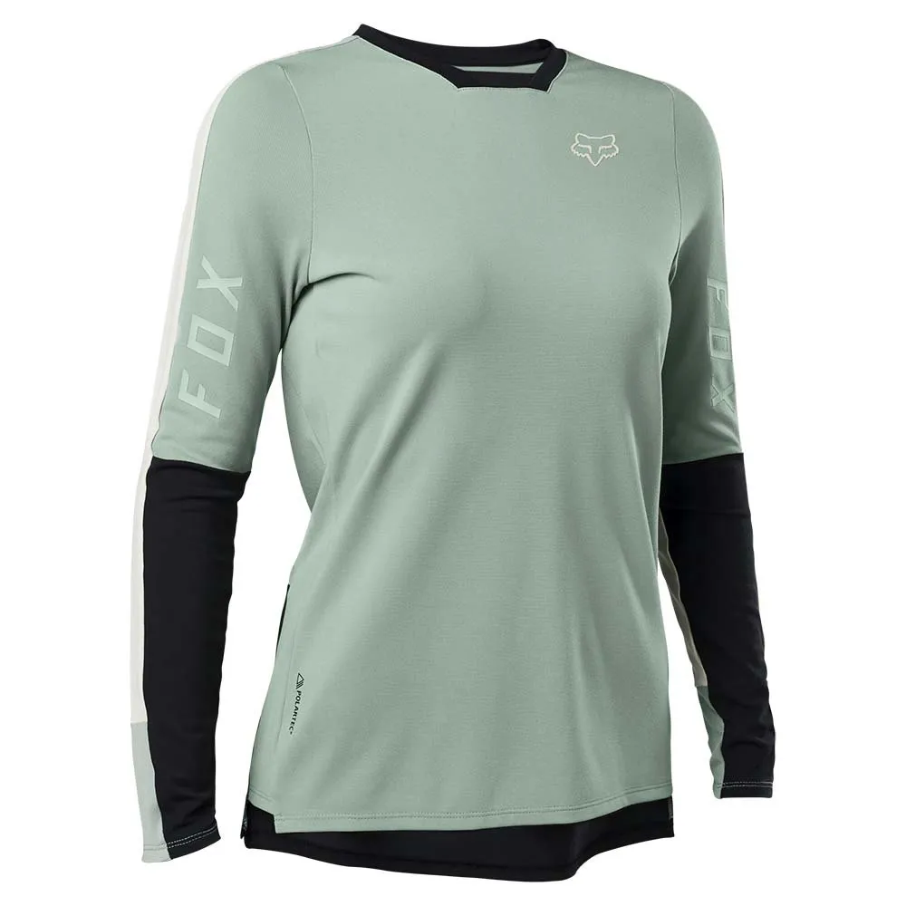 FOX Defend Pro Langarm Enduro Trikot, Eucalyptus FOX Defend Pro Langarm Enduro Trikot, Eucalyptus