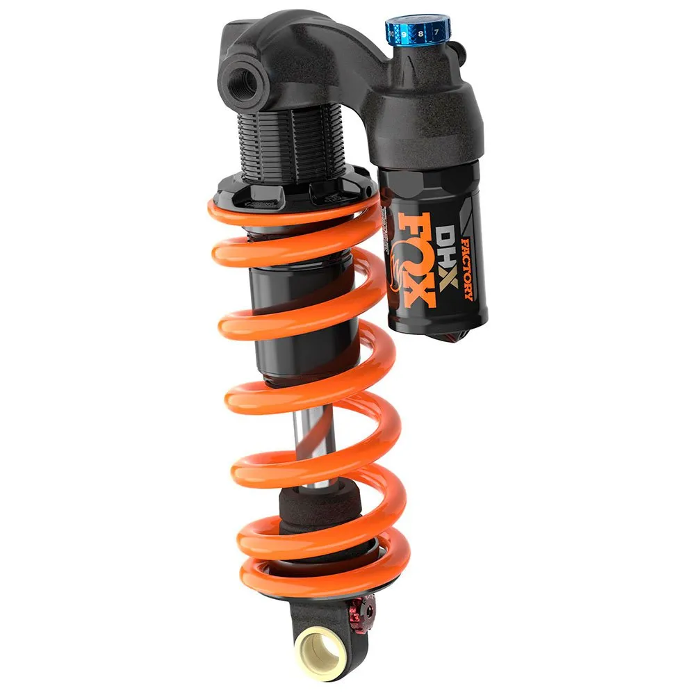 FOX Dhx Factory Series Cr 2pos-adj Trunnion Stoßdämpfer, Black, 55mm, 185mm FOX Dhx Factory Series Cr 2pos-adj Trunnion Stoßdämpfer, Black, 55mm, 185mm