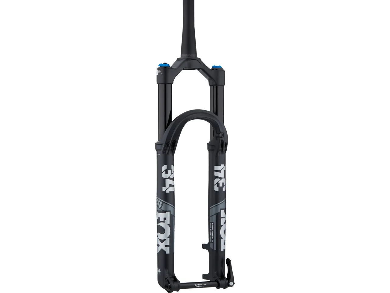 FOX Factory 34 Float 29" FIT4 Performance Elite Boost Federgabel Modell 2022, Matte black, 130mm / 1.5 tapered / 15 x 110mm / 44mm FOX Factory 34 Float 29" FIT4 Performance Elite Boost Federgabel Modell 2022, Matte black, 130mm / 1.5 tapered / 15 x 110mm / 44mm