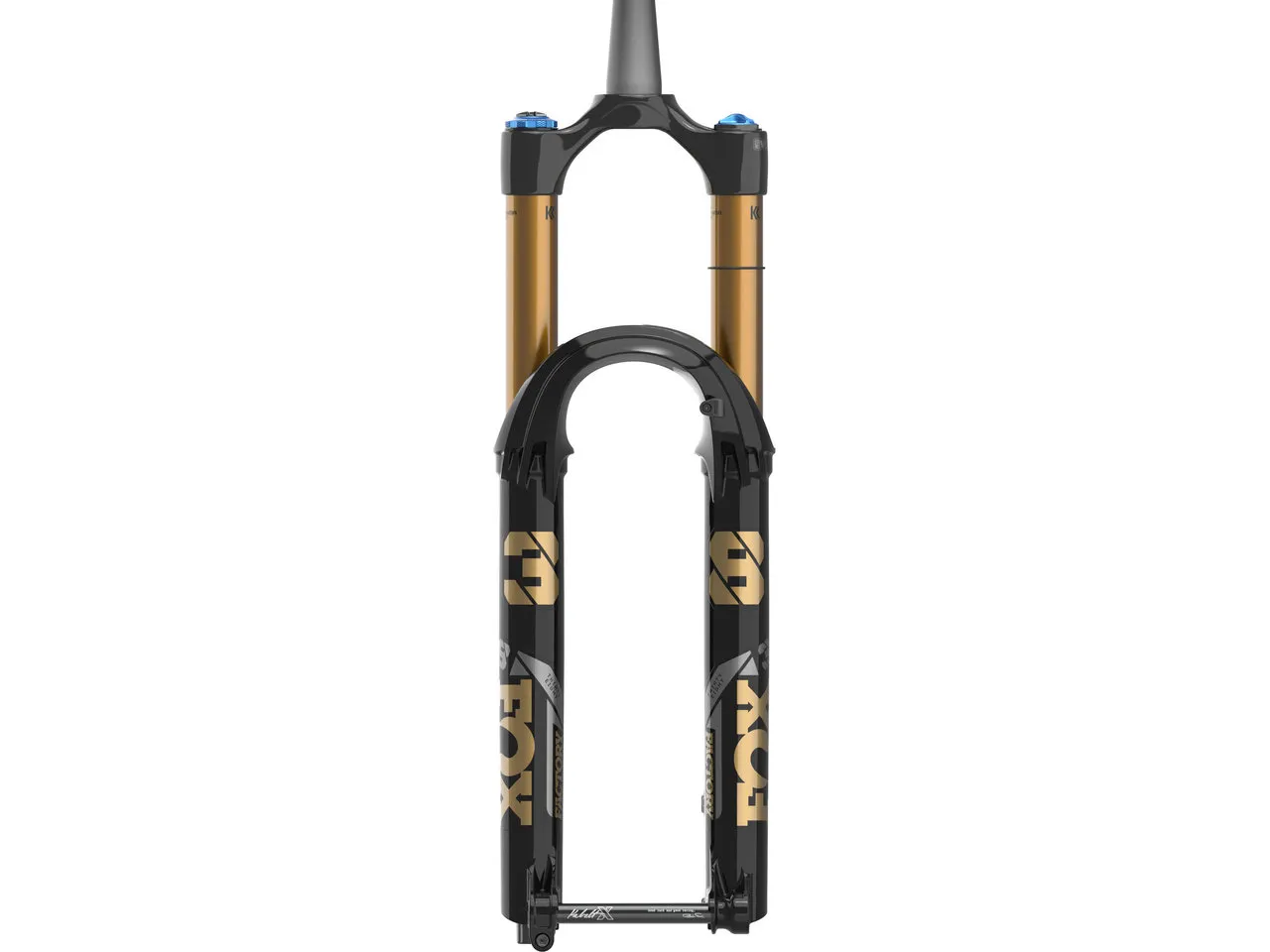 FOX Factory 38 Float 27,5" GRIP X2 Factory Boost Federgabel, Black / gold, 27.5", 160mm FOX Factory 38 Float 27,5" GRIP X2 Factory Boost Federgabel, Black / gold, 27.5", 160mm