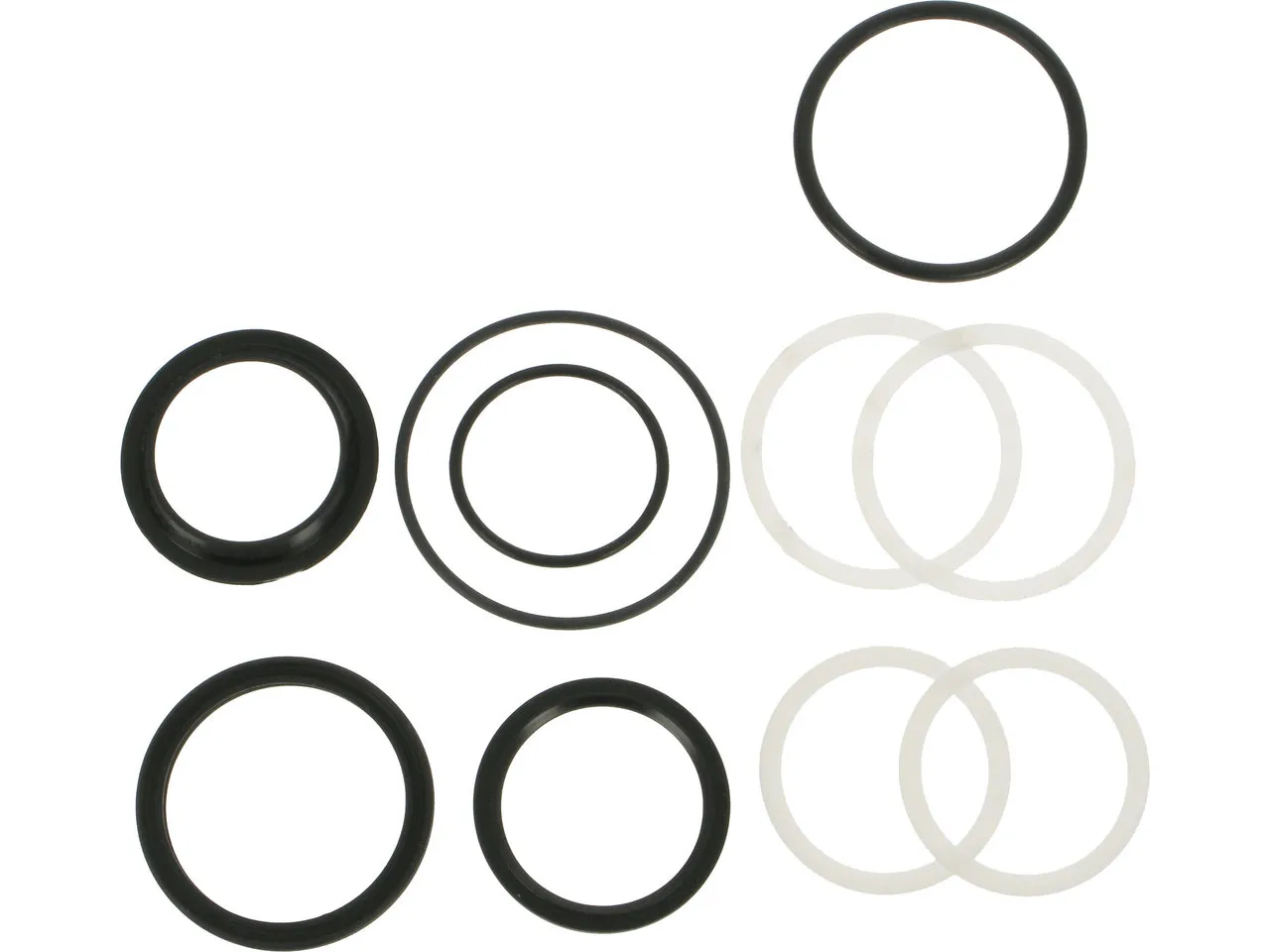 FOX Factory Air Sleeve Rebuild Kit für Float Line ab Modell 2000, Black / white, One Size FOX Factory Air Sleeve Rebuild Kit für Float Line ab Modell 2000, Black / white, One Size