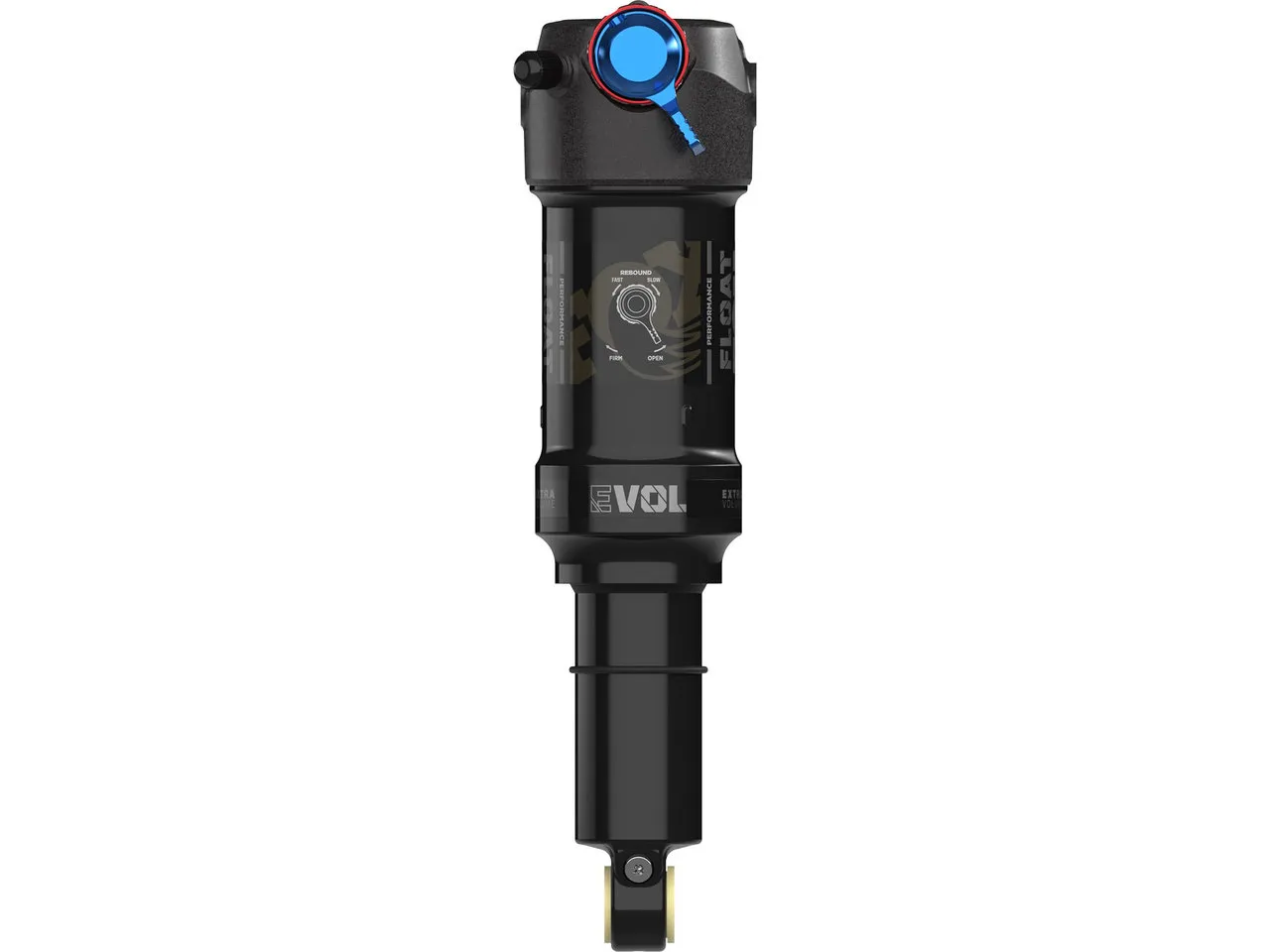 FOX Factory Float EVOL LV 2POS Performance Trunnion Dämpfer, Black, 185mm x 55mm FOX Factory Float EVOL LV 2POS Performance Trunnion Dämpfer, Black, 185mm x 55mm