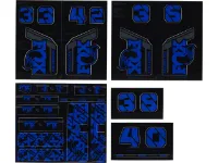 FOX Factory Fork and Shock Decal Kit Aufklebersatz ab Modell 2021 FOX Factory Fork and Shock Decal Kit Aufklebersatz ab Modell 2021
