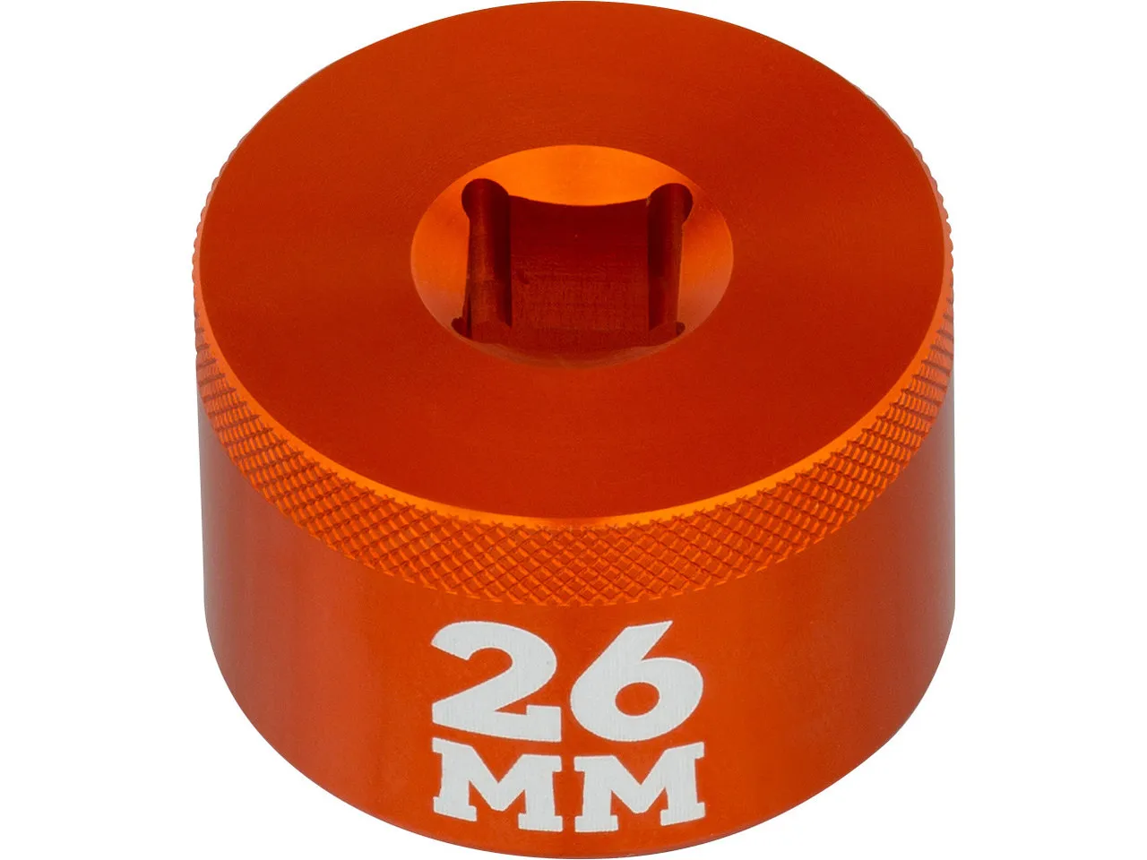 FOX Factory Fork Topcap Socket Drive V2 Werkzeug, Orange, 26mm FOX Factory Fork Topcap Socket Drive V2 Werkzeug, Orange, 26mm
