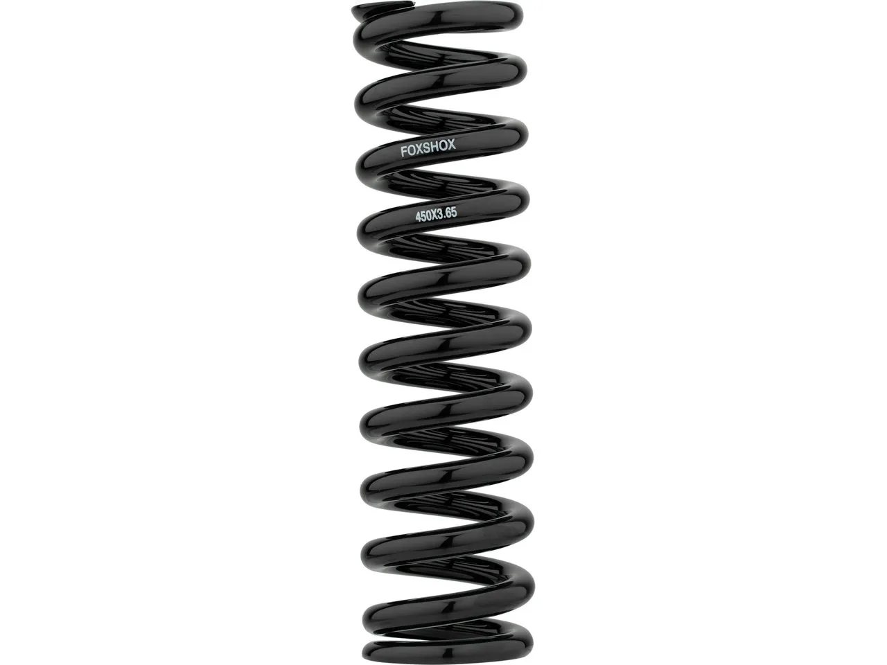 FOX Factory Stahlfeder für 89 mm Hub, Schwarz, 400lbs FOX Factory Stahlfeder für 89 mm Hub, Schwarz, 400lbs