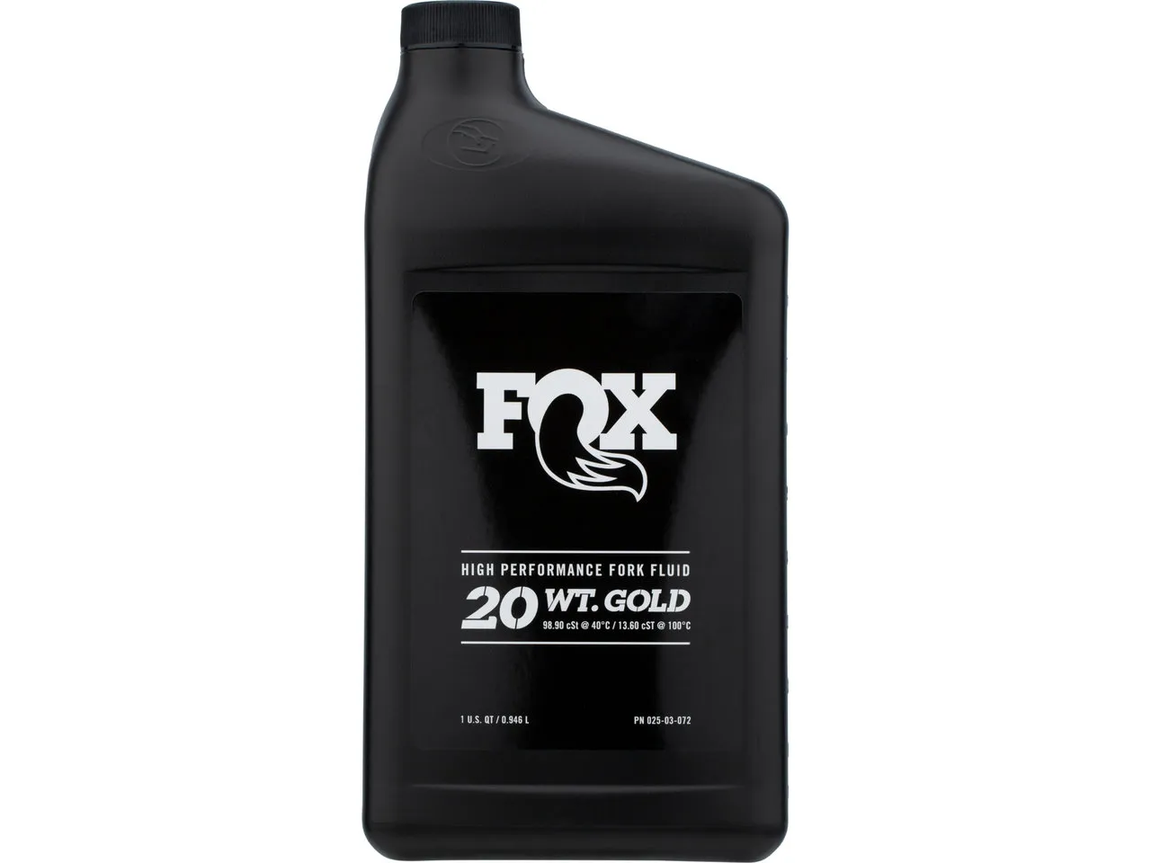 FOX Factory Suspension Fluid Gold 20 WT, Black, One Size FOX Factory Suspension Fluid Gold 20 WT, Black, One Size