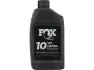 FOX Factory Suspension Fluid Green 10 WT, Orange / gray logo, One Size